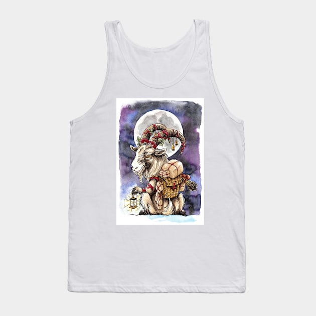 The Yule Goat Tank Top by shiro